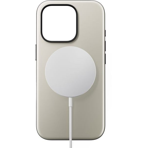 Nomad Back Cover Sport Etui iPhone 16 Pro Steingrau