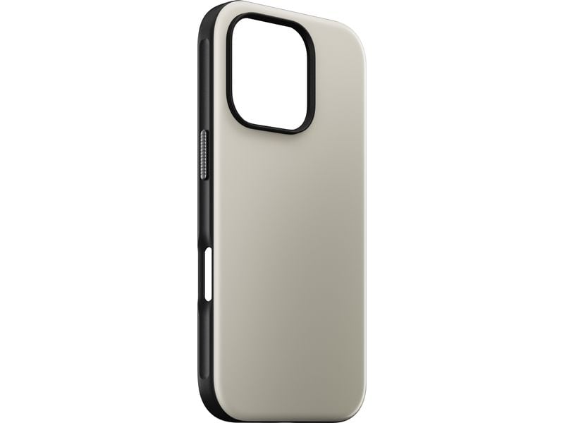 Nomad Back Cover Sport Etui iPhone 16 Pro Steingrau