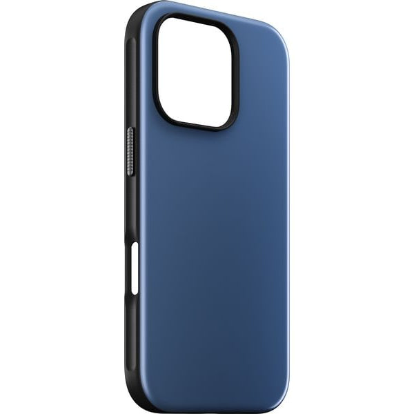 Nomad Back Cover Sport Etui iPhone 16 Pro Blau