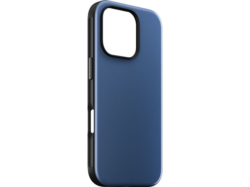 Nomad Back Cover Sport Etui iPhone 16 Pro Blau