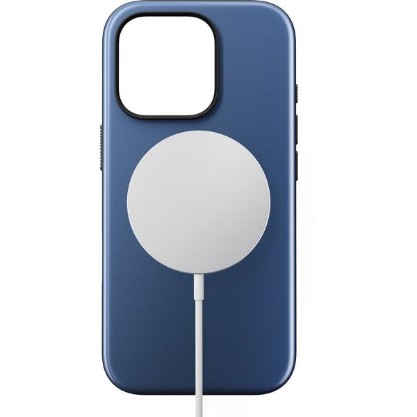 Nomad Back Cover Sport Etui iPhone 16 Pro Blau