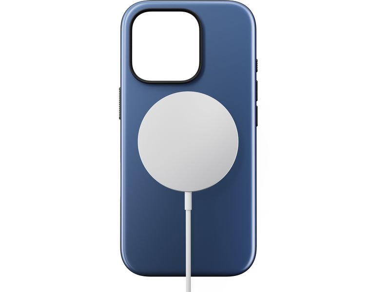 Nomad Back Cover Sport Etui iPhone 16 Pro Blau