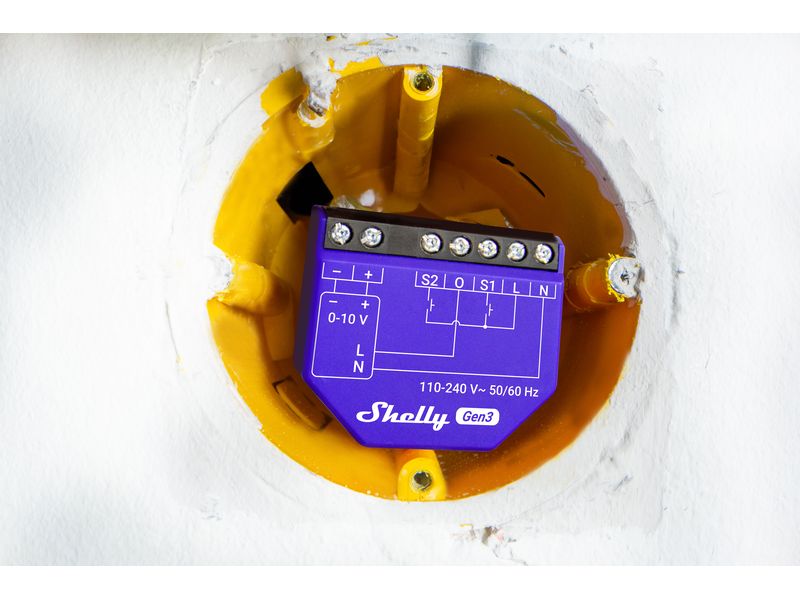 Shelly Smart Home Dimmer 0-10 V Gen3