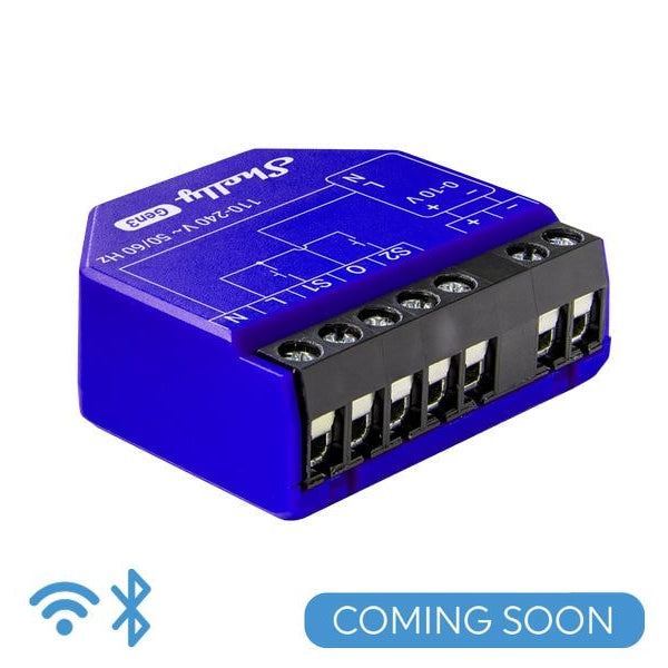 Shelly Smart Home Dimmer 0-10 V Gen3
