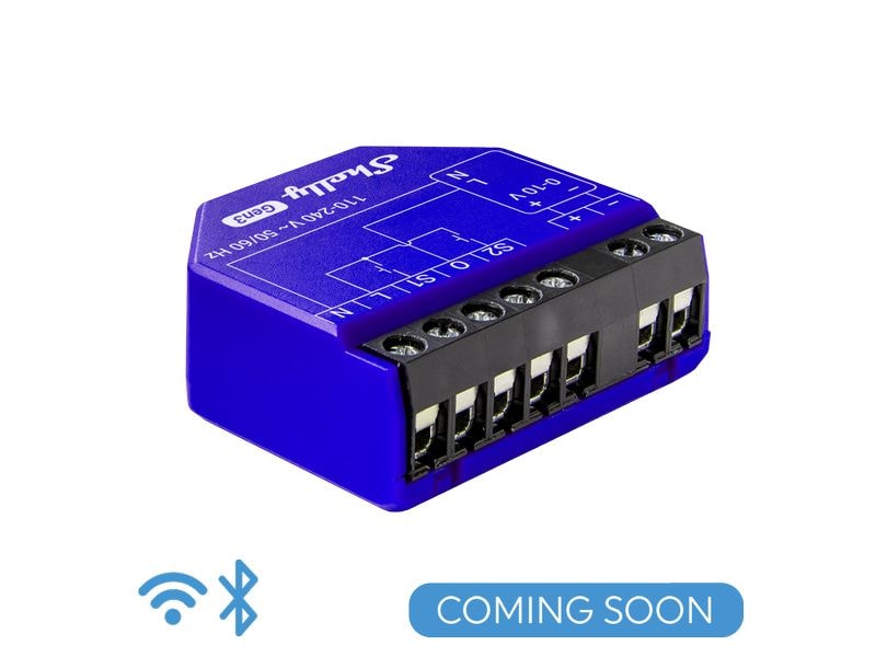 Shelly Smart Home Dimmer 0-10 V Gen3