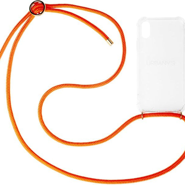 Urbany's Necklace Case iPhone 16 Aperol Spritz