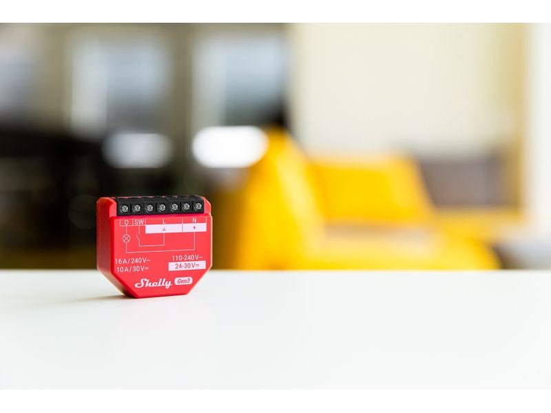 Shelly Smart Home Schaltaktor 1PM Gen3