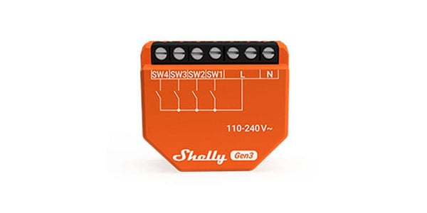 Shelly Smart Home Schalter i4 Gen3