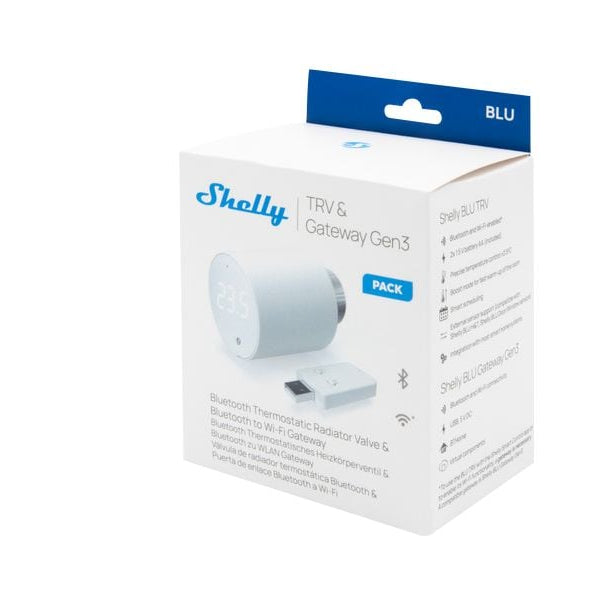 Shelly Smarter Thermostat 1 BLU TRV