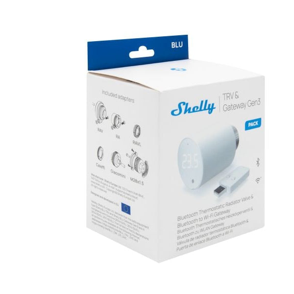 Shelly Smarter Thermostat 1 BLU TRV