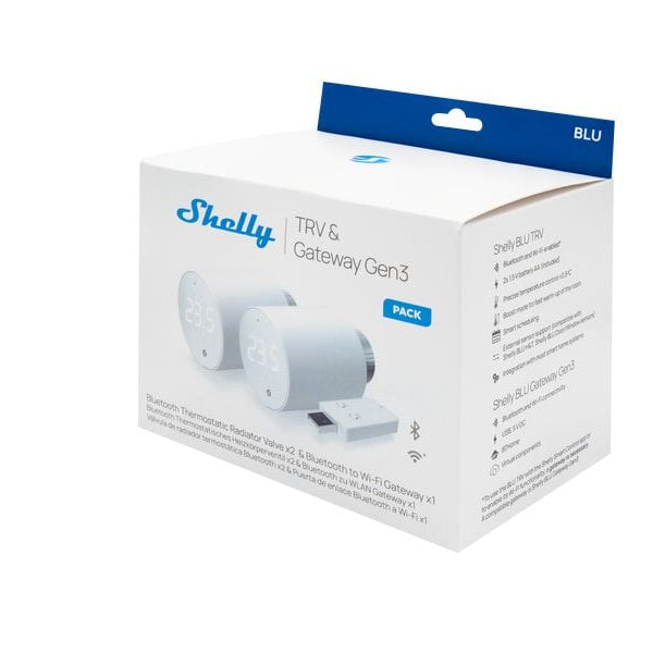 Shelly Smarter Thermostat 2 BLU TRV