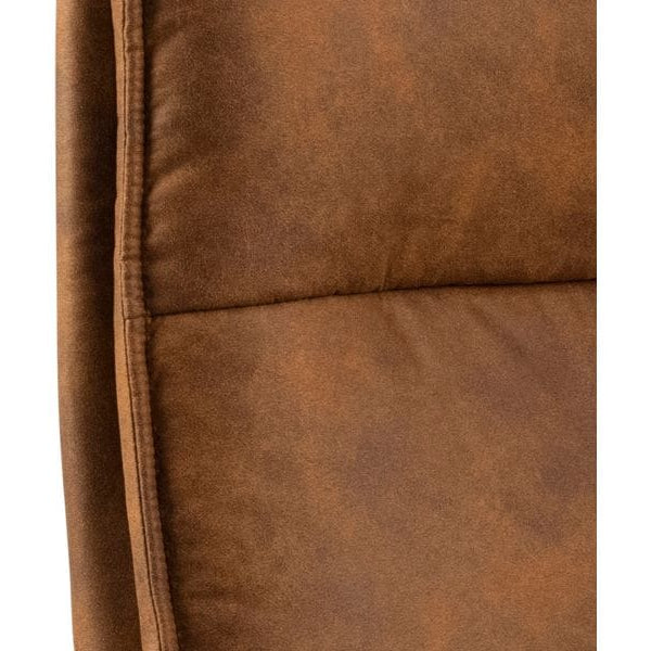 AC Design Bürostuhl Brad, mit Armlehnen und Bremsrollen, Camel