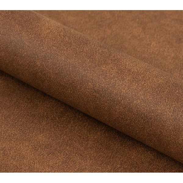 AC Design Bürostuhl Brad, mit Armlehnen und Bremsrollen, Camel