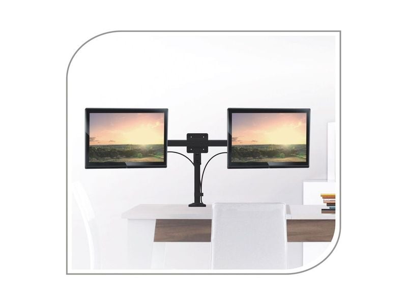 PureMounts PM-OFFICE-AD Adapter bis 10 kg – Schwarz