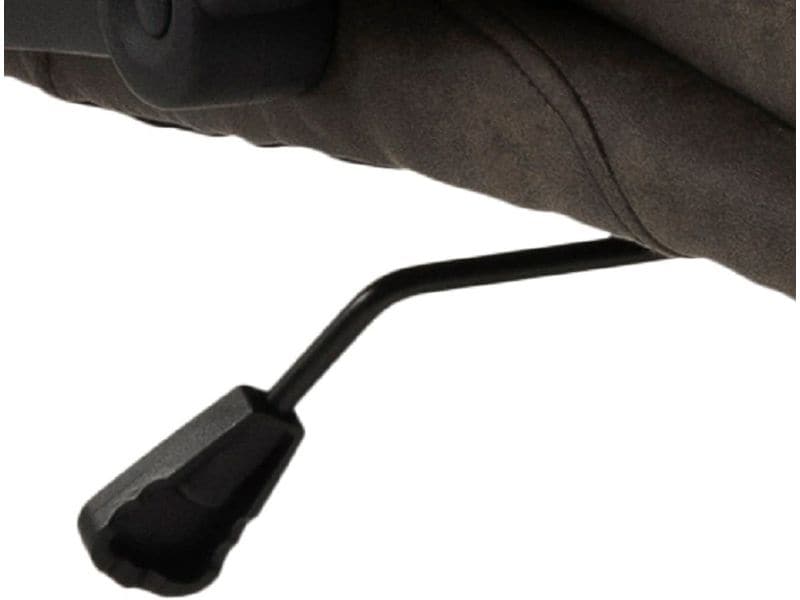 AC Design Bürostuhl Brad, mit Armlehnen und Bremsrollen, Anthrazit