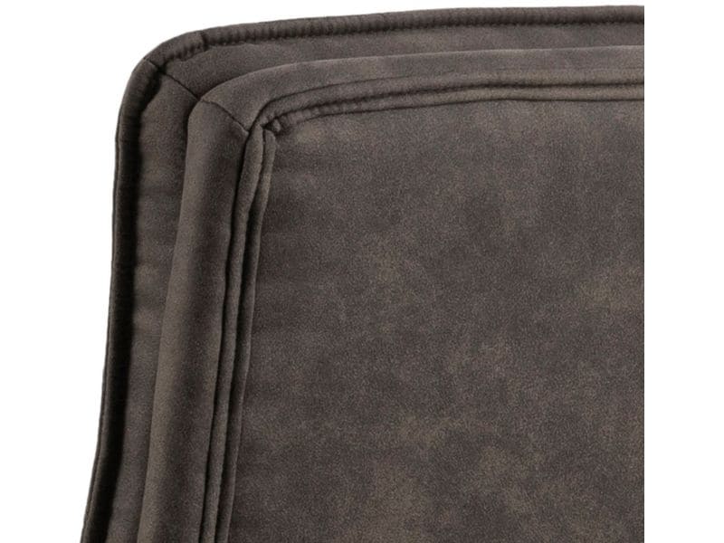 AC Design Bürostuhl Brad, mit Armlehnen und Bremsrollen, Anthrazit