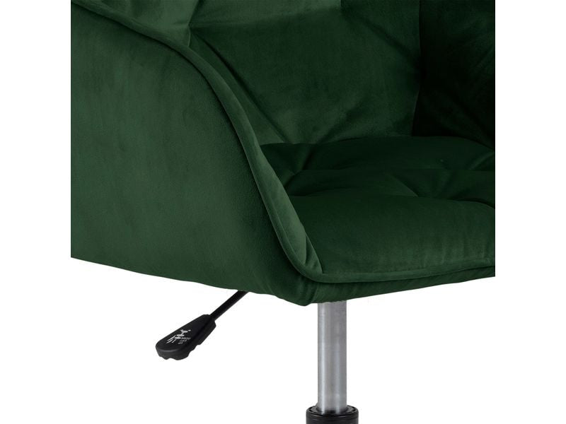 AC Design Bürostuhl Brooke, mit Bremsrollen, Waldgrün