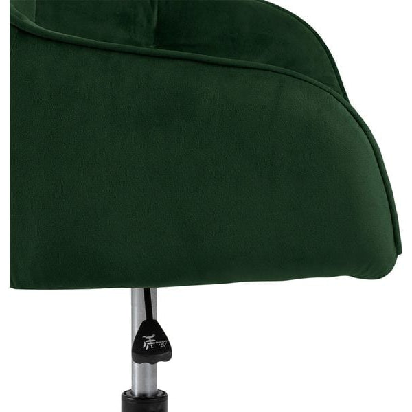 AC Design Bürostuhl Brooke, mit Bremsrollen, Waldgrün