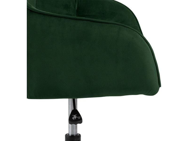 AC Design Bürostuhl Brooke, mit Bremsrollen, Waldgrün