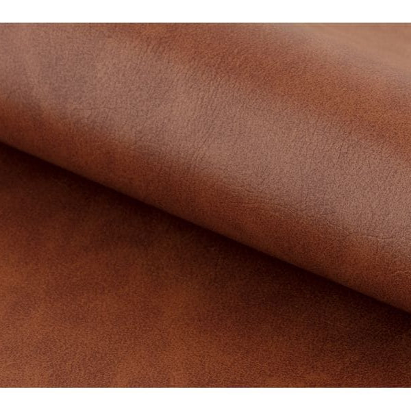 AC Design Bürostuhl Cosmo, mit Polsterrücken und Armlehnen, Cognac