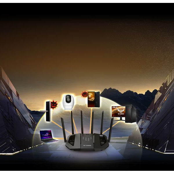 ASUS Dual-Band WiFi Router TUF Gaming BE6500