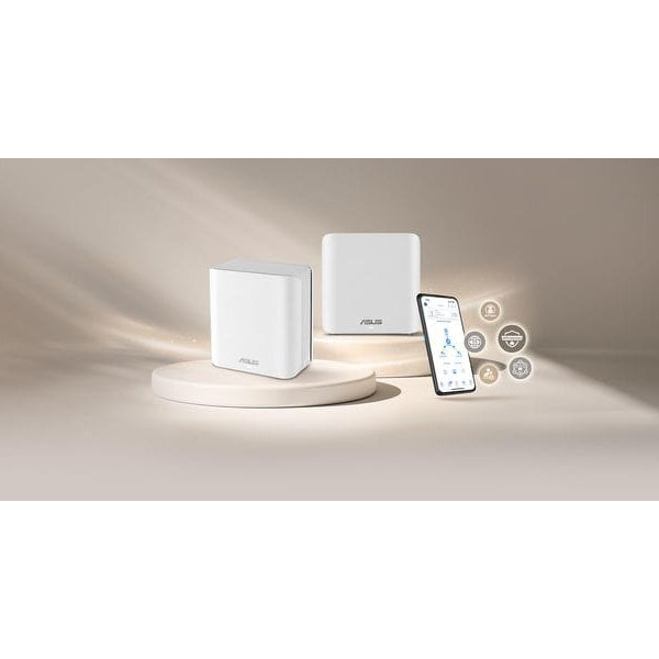 ASUS Dual-Band WiFi Router ZenWiFi BD4 2er Set weiss