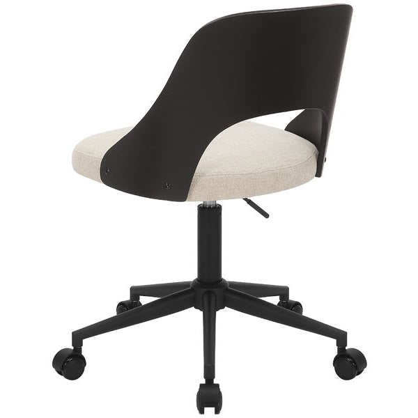 AC Design Bürostuhl Lucy, Schwarz / Weiss