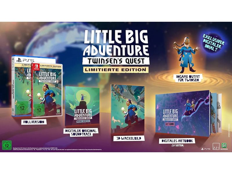 GAME Little Big Adventure: Twinsen's Quest Limited Edition