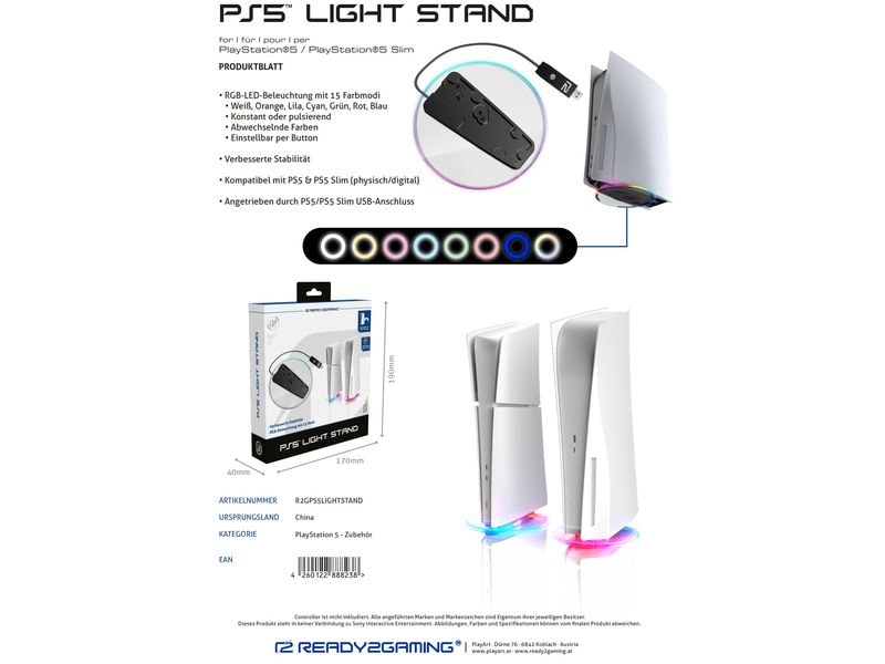 GAME Light Stand Weiss