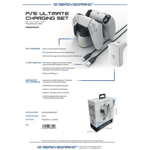 GAME Ladestation Ultimate 3in1 Charging