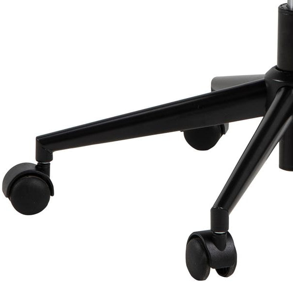 AC Design Bürostuhl Nora, mit Polsterrücken und Armlehnen, Cognac