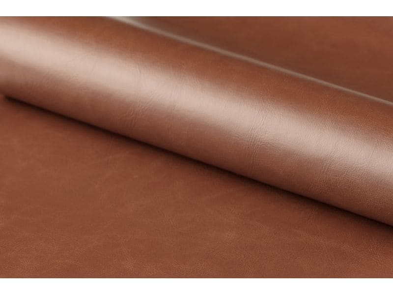 AC Design Bürostuhl Nora, mit Polsterrücken und Armlehnen, Cognac