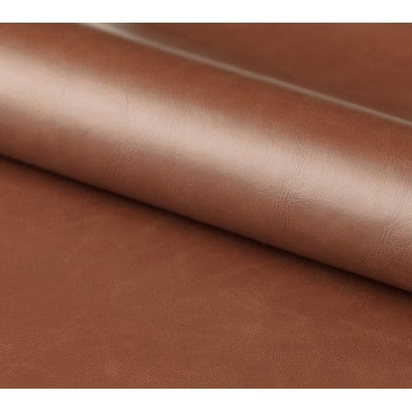 AC Design Bürostuhl Winslow, mit Polsterrücken und Armlehnen, Cognac