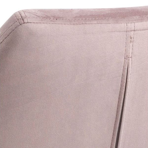 AC Design Bürostuhl Nora, mit Polsterrücken und Armlehnen, Dusty Rose