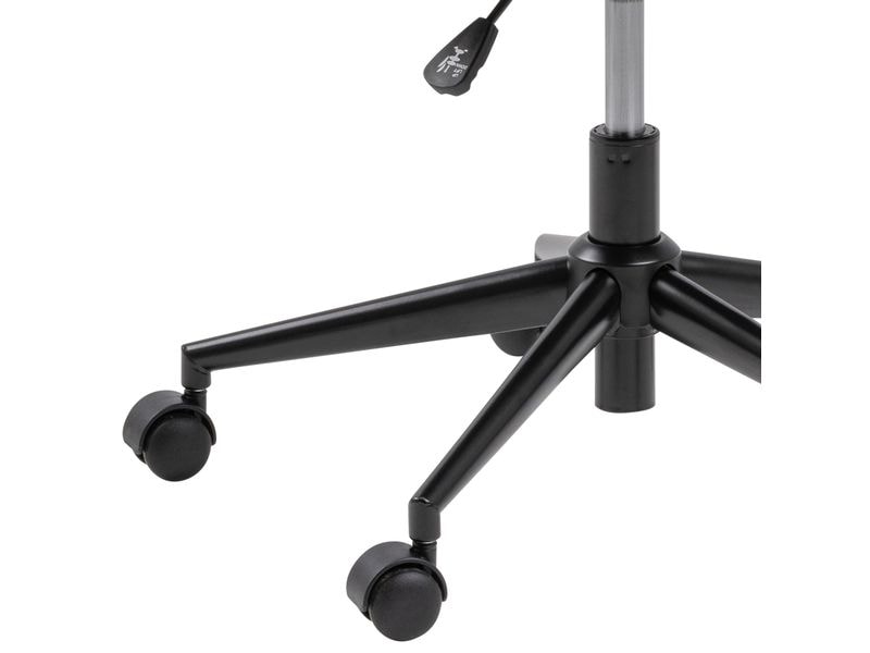 AC Design Bürostuhl Nora, mit Polsterrücken und Armlehnen, Dusty Rose