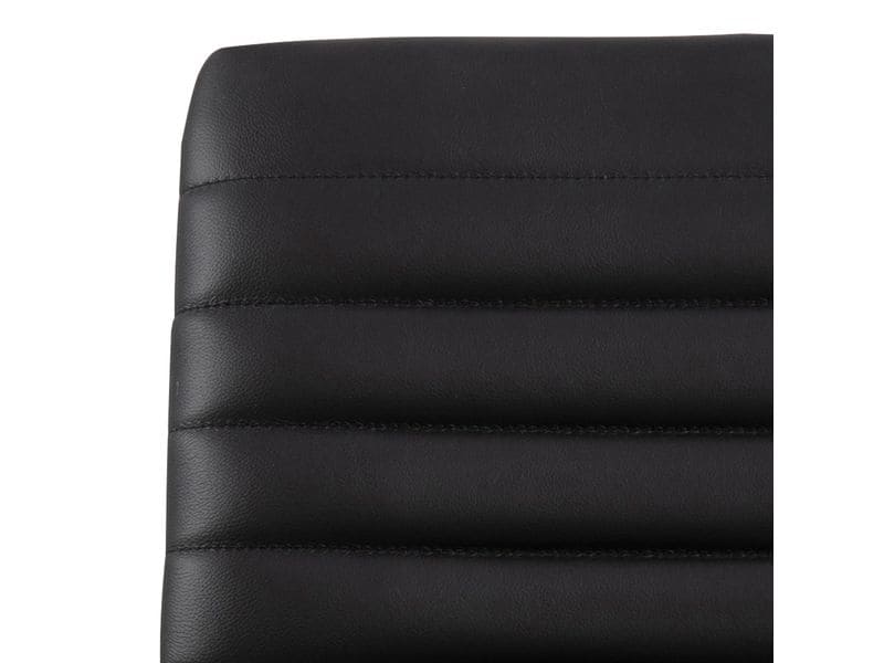 AC Design Bürostuhl Winslow, mit Polsterrücken und Armlehnen, Schwarz