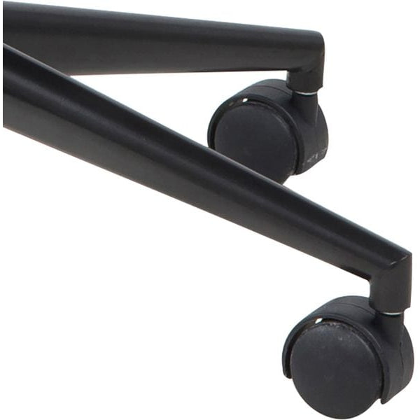 AC Design Bürostuhl Winslow, mit Polsterrücken und Armlehnen, Schwarz