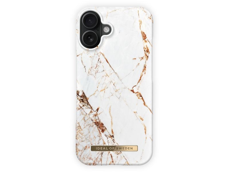 Ideal of Sweden Back Cover iPhone 16 Carrara Gold