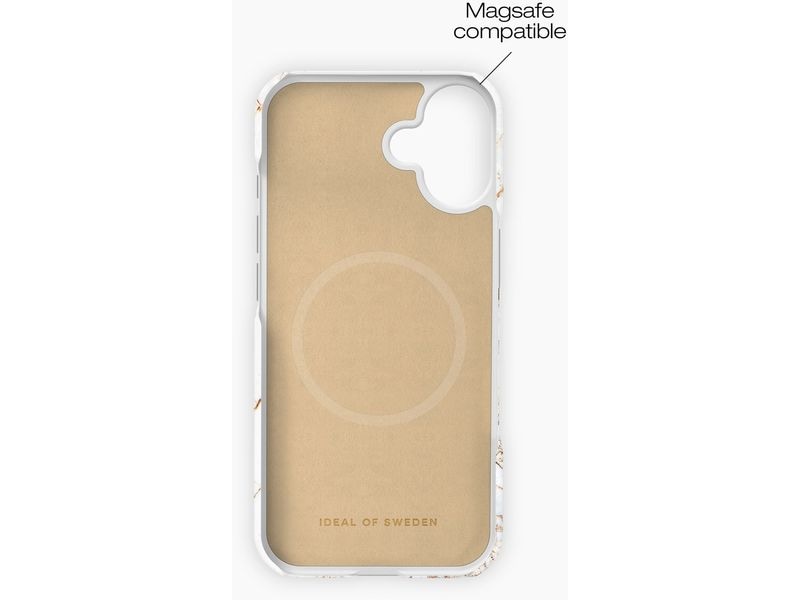 Ideal of Sweden Back Cover iPhone 16 Carrara Gold