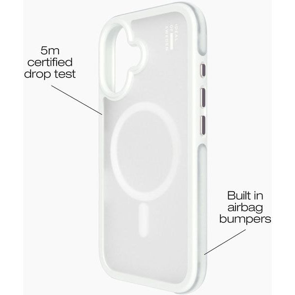 Ideal of Sweden Back Cover iPhone 16 Cloudy White