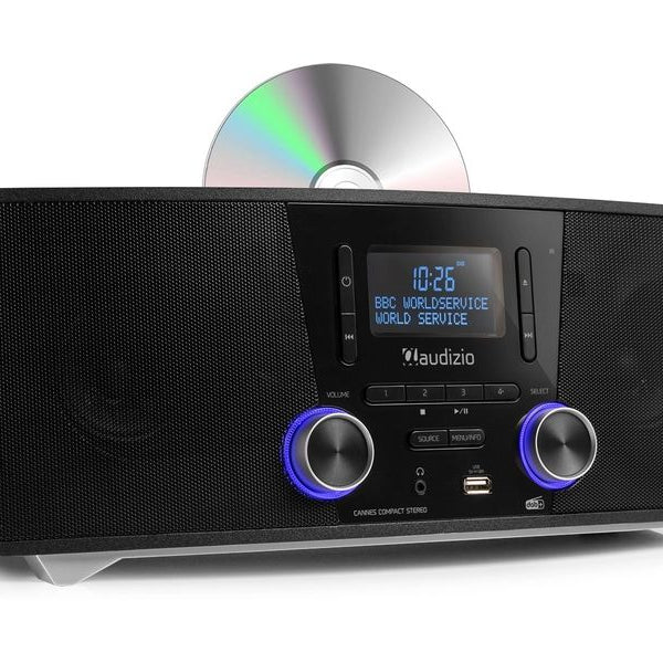 Audizio Micro-HiFi Anlage Cannes Schwarz