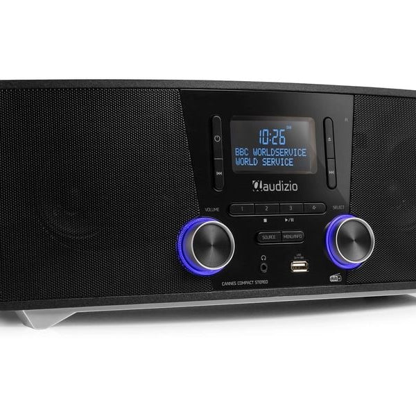 Audizio Micro-HiFi Anlage Cannes Schwarz