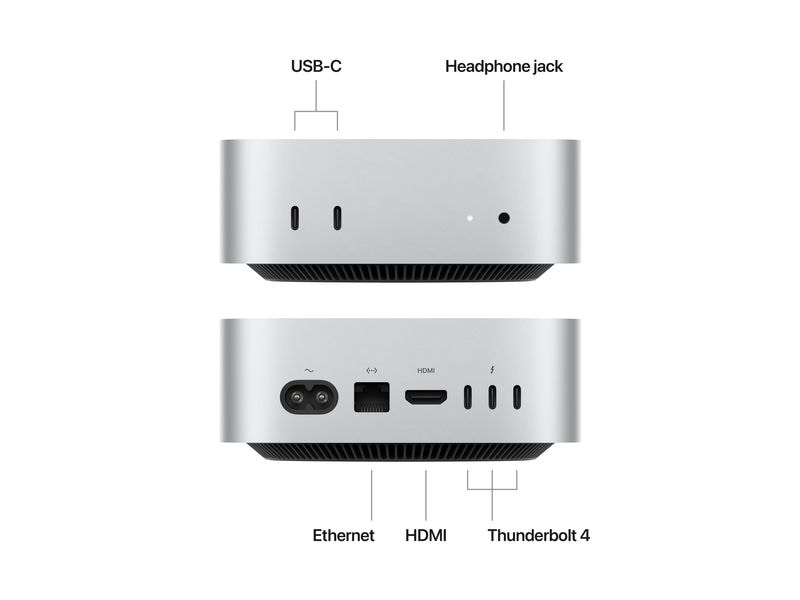 Apple Mac mini 2024 M4 512 GB / 24 GB