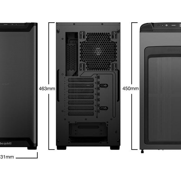 be quiet! PC-Gehäuse Pure Base 501 Airflow Schwarz