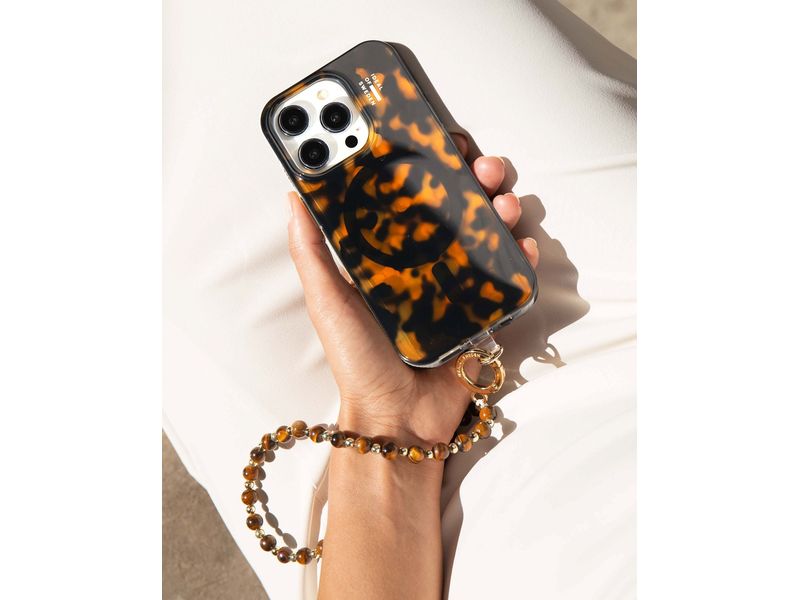 Ideal of Sweden Back Cover Clear Case iPhone 16 Tortoise