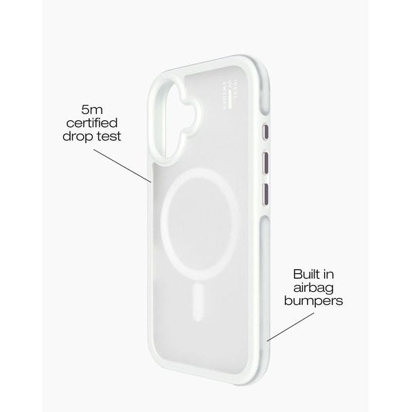 Ideal of Sweden Back Cover iPhone 16 Plus Cloudy White