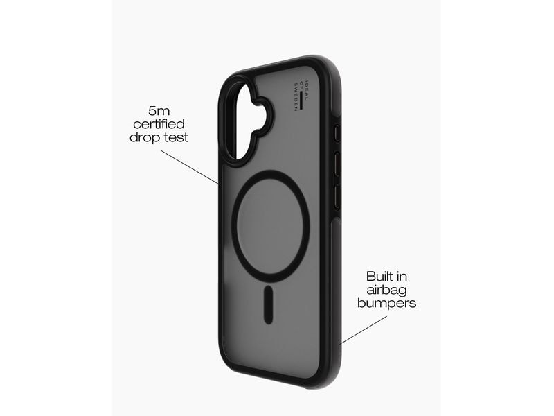 Ideal of Sweden Back Cover iPhone 16 Plus Schwarz