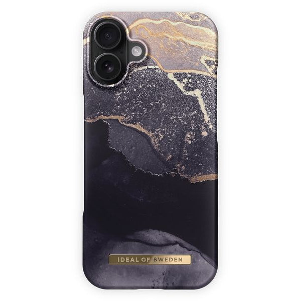 Ideal of Sweden Back Cover iPhone 16 Plus Golden Twilight Marble