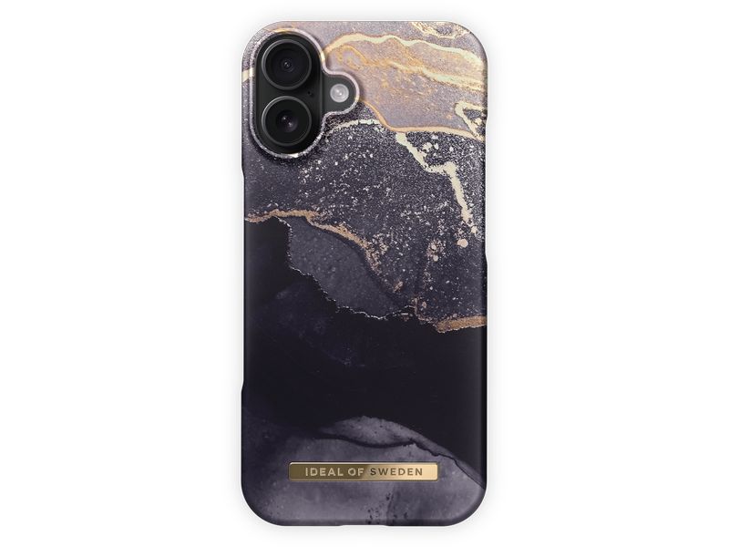 Ideal of Sweden Back Cover iPhone 16 Plus Golden Twilight Marble