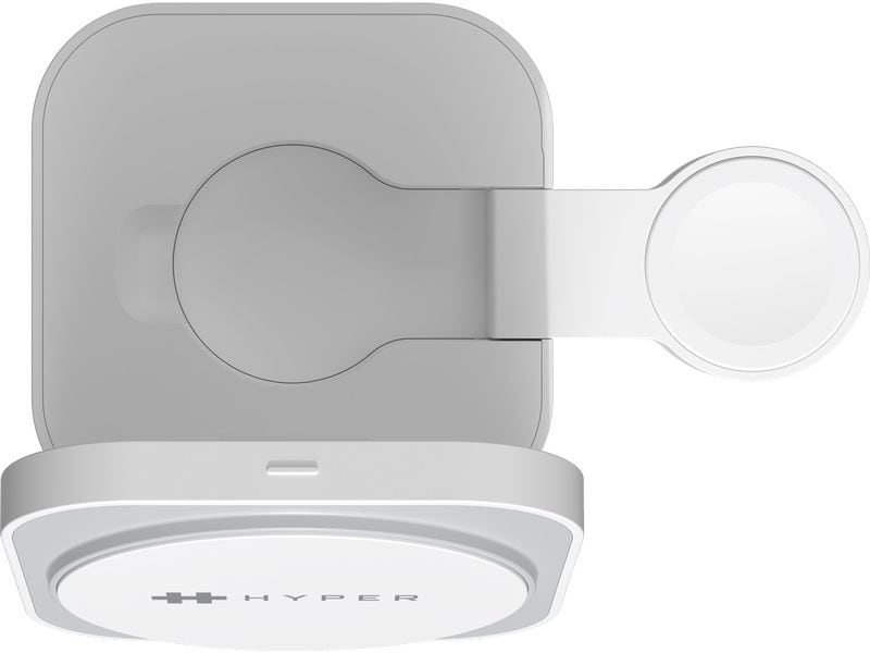 HYPER Wireless Charger Qi2 3-in-1, Weiss